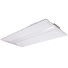 2X4 LED center basket troffer white 50W, 0-10V dimmable, DLC premium