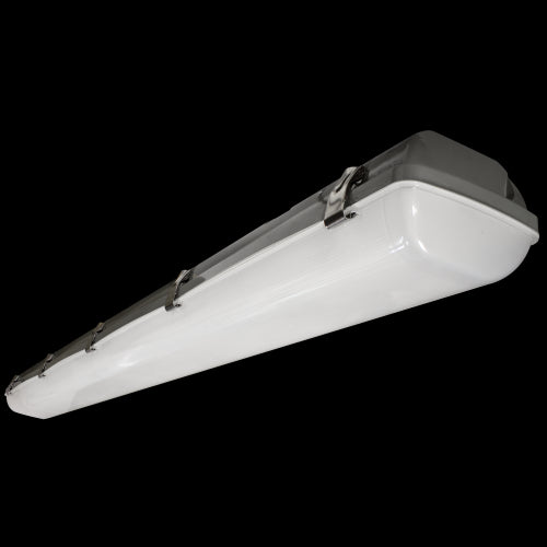 4ft LED linear vapor tight 52W, 0-10V dimmable ETL & DLC