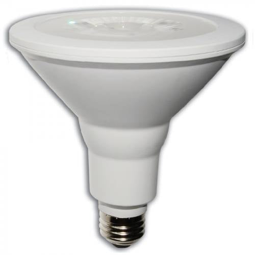 2-Pack PAR38 LED Dimmable Bulb 100W Equivalent 13W 1100 Lm Energy Star & UL E26 Base Damp Location